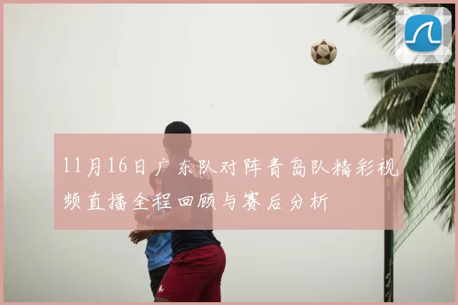 11月16日广东队对阵青岛队精彩视频直播全程回顾与赛后分析